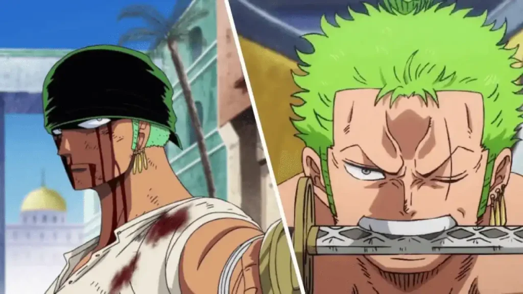 what happened to zoro eye
